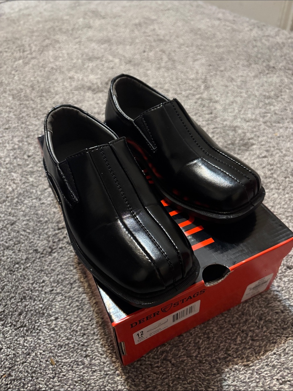 Tag Black Men's Slip-On Dress Loafers